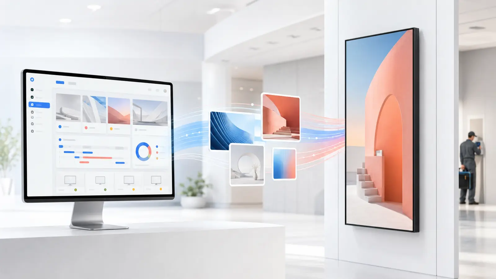Платформа TV CTRL и профессиональный дисплей ST Point